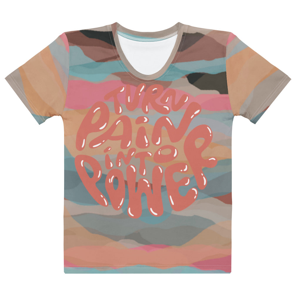 Abstract Wave Women's Tee