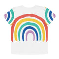 Bold Rainbow Kids Tee — White