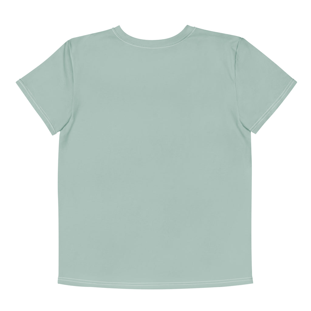 Grumpy Cat Beanie Kids Tee — Teal