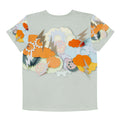 Animal Cloud Kids Tee — Light Grey All-Over Print