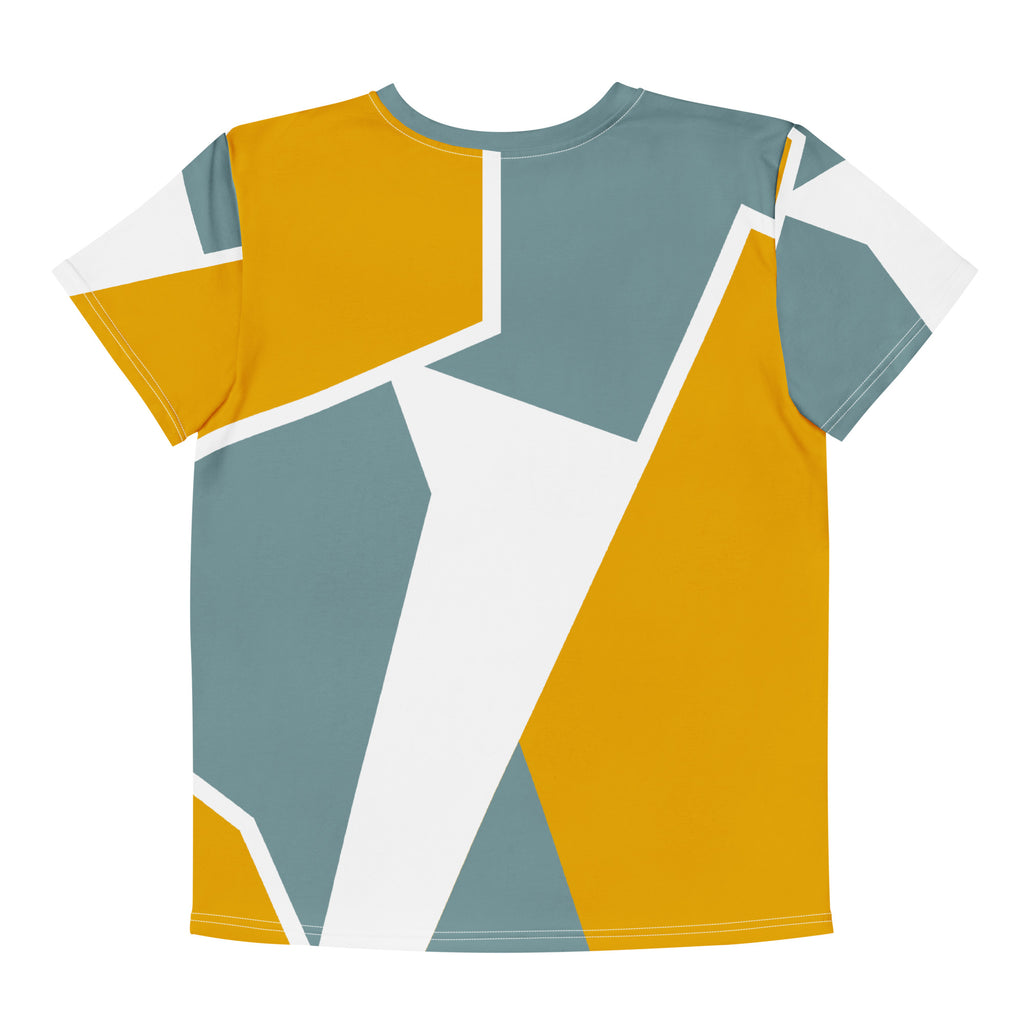 Chill Basketball Kids Tee — Retro Cartoon All-Over Print