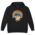 Toddler Fleece Pullover Hoodie — Groovy Rainbow Print