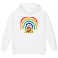 Toddler Fleece Pullover Hoodie — Rainbow Lions Print