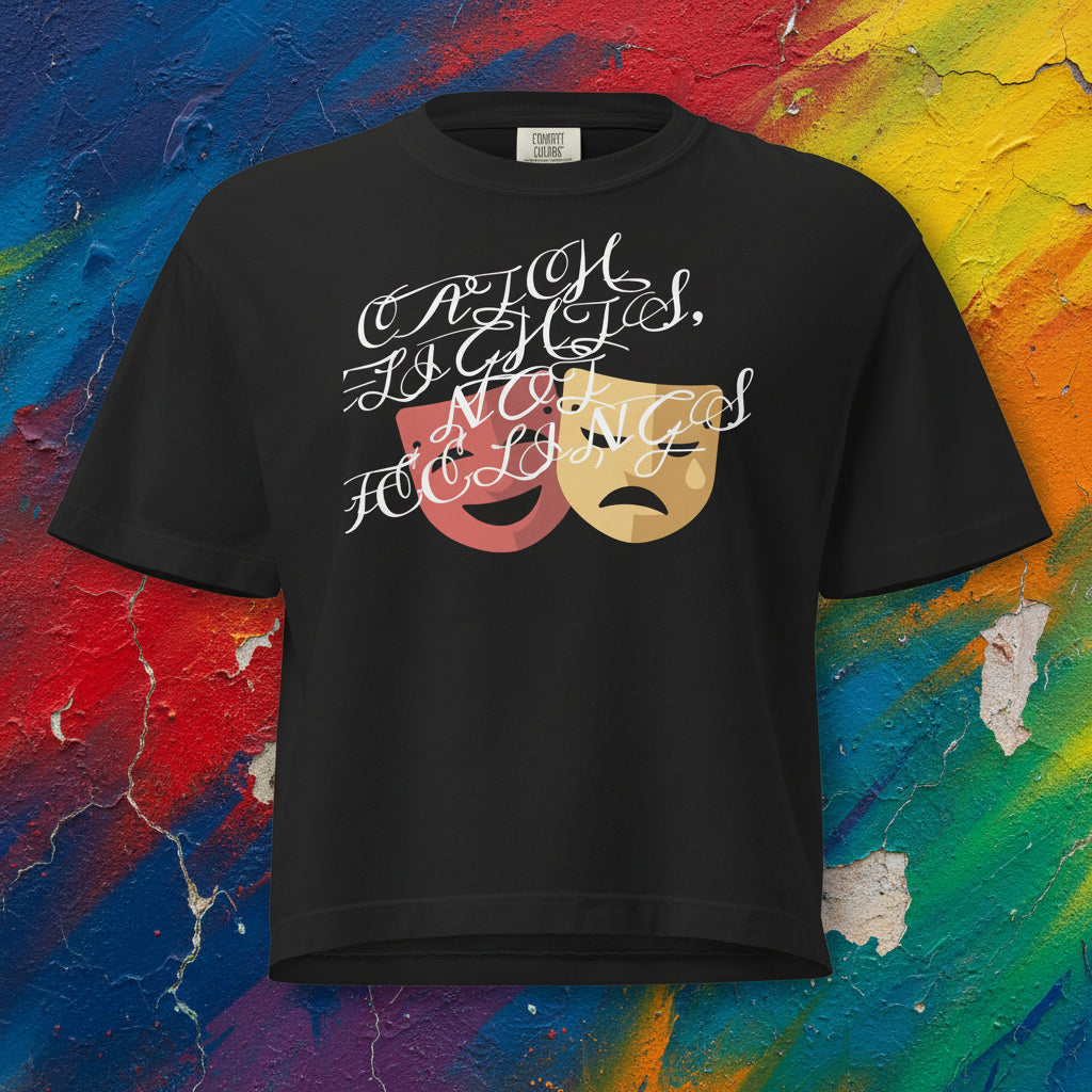 Drama Mask Boxy Tee
